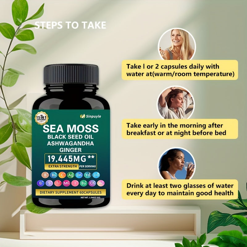 7000mg Sea Moss Plus 2pcs