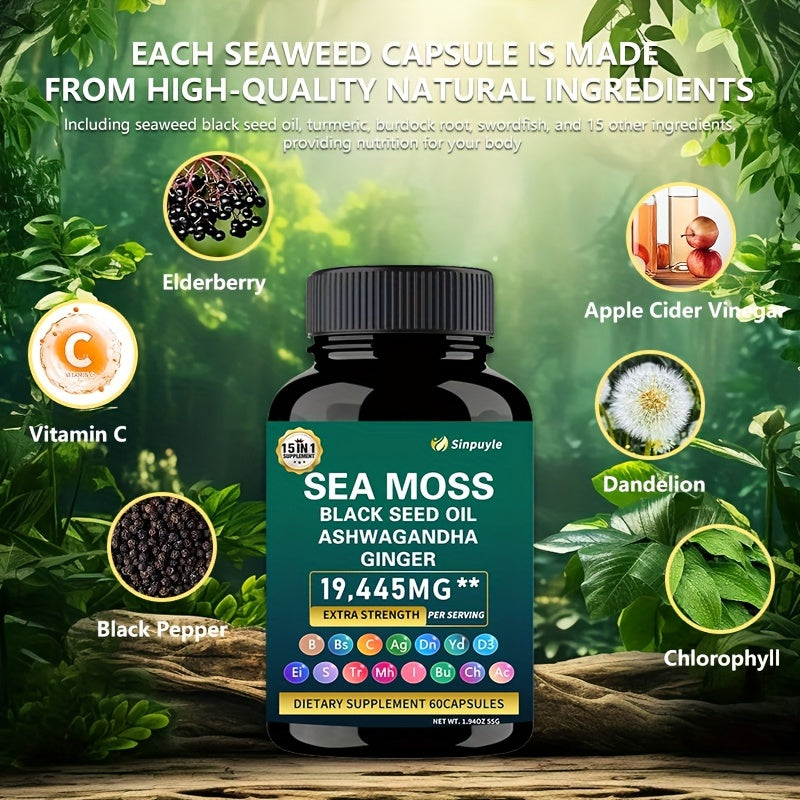 7000mg Sea Moss Plus 2pcs